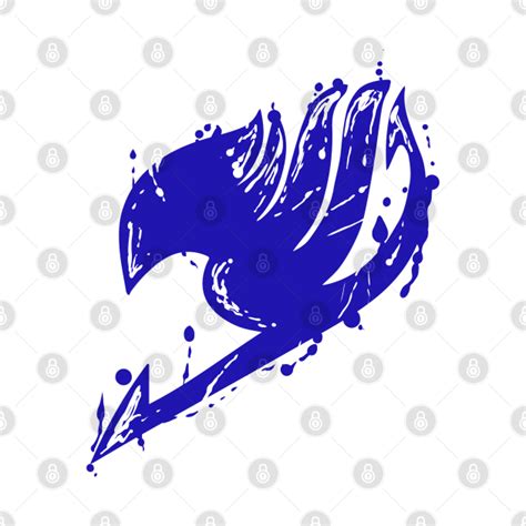 Fairy Tail Blue Logo Fairy Tail T Shirt Teepublic