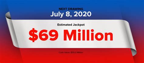 Powerball Winning Numbers For Wednesday July 8 2020 Jackpot 69