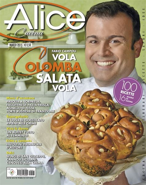 Alice Cucina 2015 03 Marzo Gastronomia Revistas