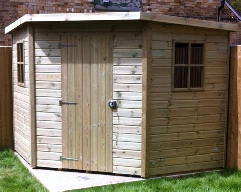Multi Purpose Corner Sheds Add Value To The Home