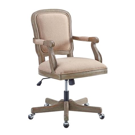 This Desk Chair Speaks French Country Style From Its Rustic Features