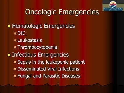 Ppt Oncologic Emergencies Powerpoint Presentation Id1273514