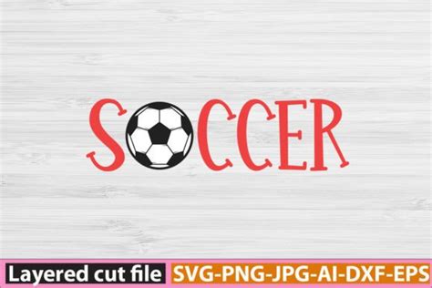22 Soccer Clipart Svg Designs And Graphics