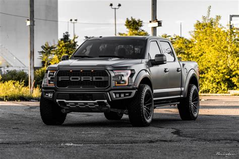 2018 Ford F 150 Raptor Grey Brixton Forged M51 Duo Wheel Wheel Front