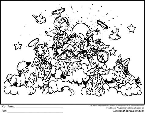 coloring pages of angels clip art library