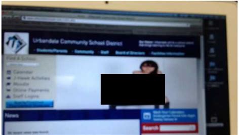 Extremely Inappropriate Pictures Appear On School Website