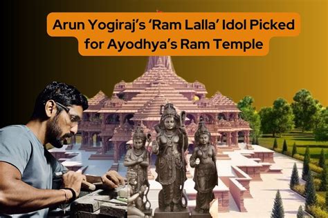 Arun Yogiraj S Ram Lalla Idol Picked For Ayodhya S Ram Temple