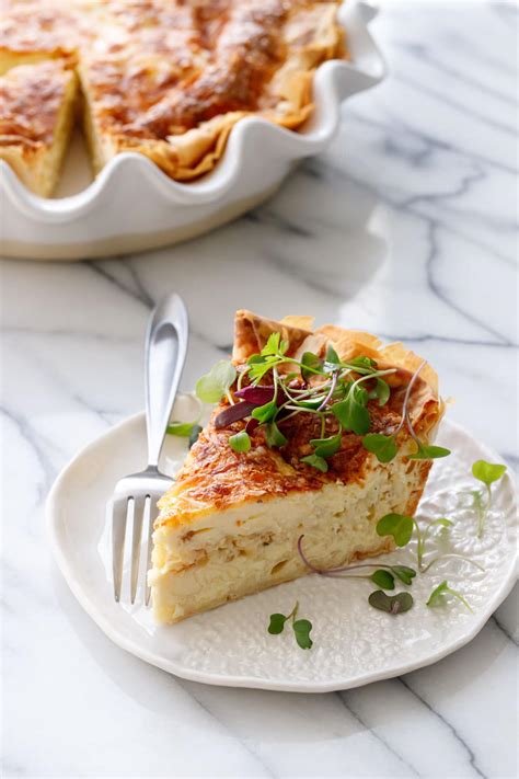 Cheese And Caramelized Onion Quiche Love And Olive Oil