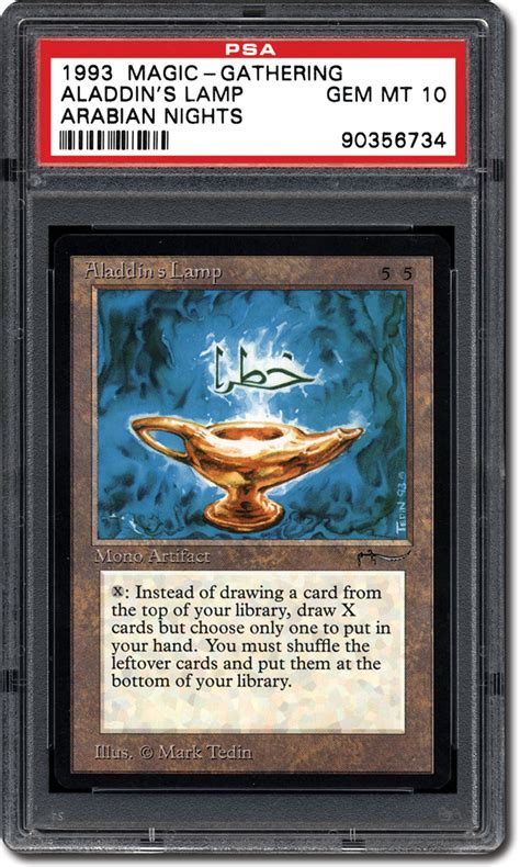 The magic the gathering trading card game is an immensely popular card game enjoyed by planeswalkers all around the world! PSA Set Registry - The 1993 Magic: The Gathering Arabian ...