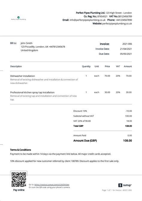 What Are Invoice Payment Terms Sumup Invoices