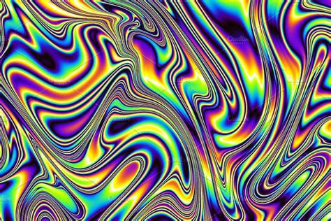 Ad 70 Psychedelic Patterns By Tkdesign On Creativemarket Package