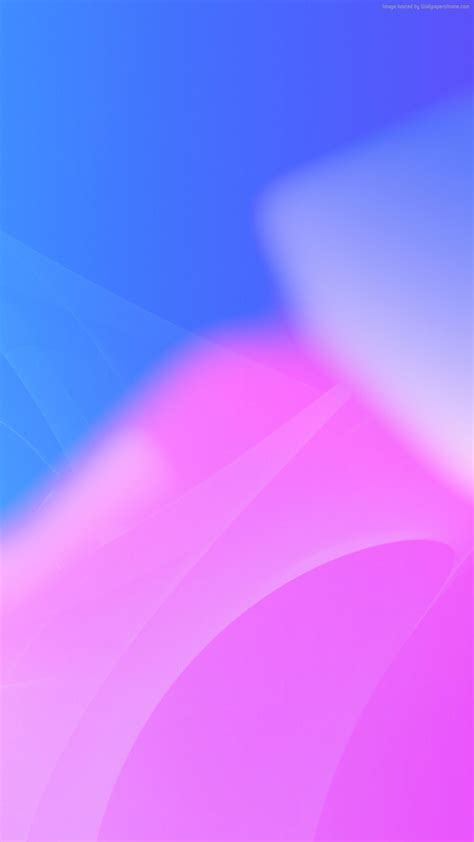 Ios 11 Pink Blue Abstract Apple Wallpaper Iphone X