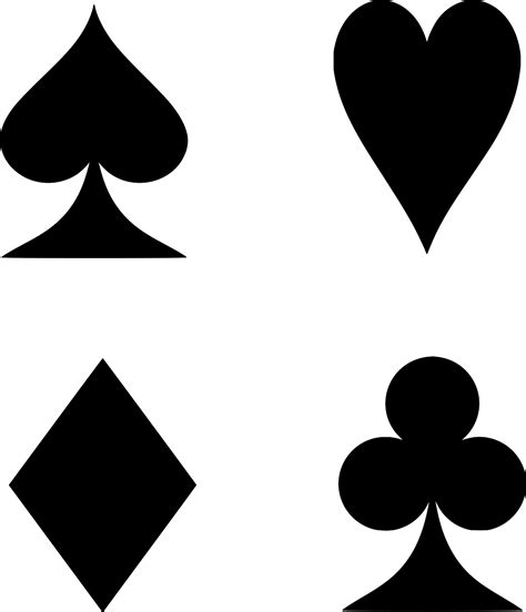 Cards Png Card Suit Png Playing Cards Svg Deck Of Cards Svg Card Suits