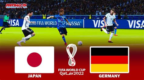 Japan Vs Germany Fifa World Cup 2022 Match Efootball Pes 2021