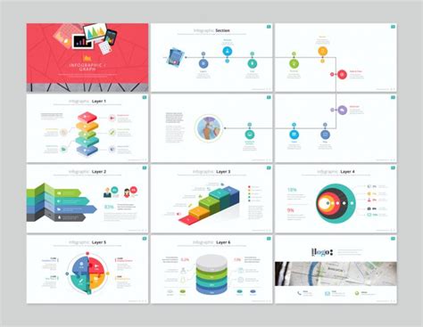 Adobe Indesign Infographic Presentation Template Laptrinhx
