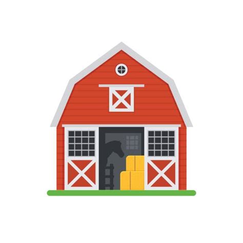Ranch House Cartoons Illustrations Royalty Free Vector Graphics And Clip