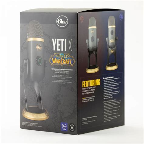 Blue Microphones Blue Yeti X World Of Warcraft Edition Microphone