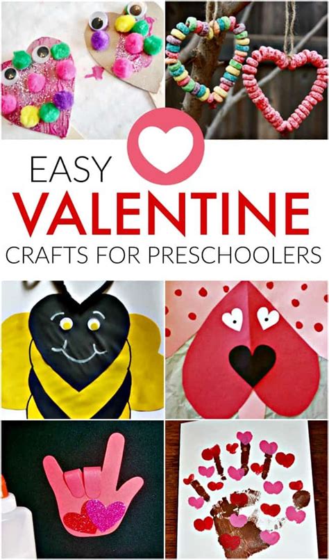 20 Best Ideas Valentines Day Craft For Preschoolers Best Recipes