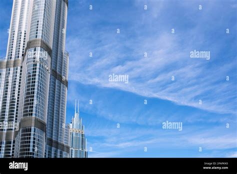 Burj Khalifa In Dubai The Tallest Architectural Skyscraper In The Uae