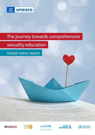 the journey towards comprehensive sexuality education global status report