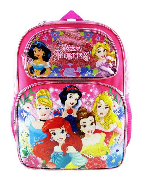 Disney Princess 16 Shinne Pink Color Backpack Pretty Princess A16832