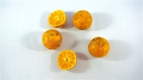 Five Oranges Stock Image Image Of Dicotyledonous Sesame 27706321