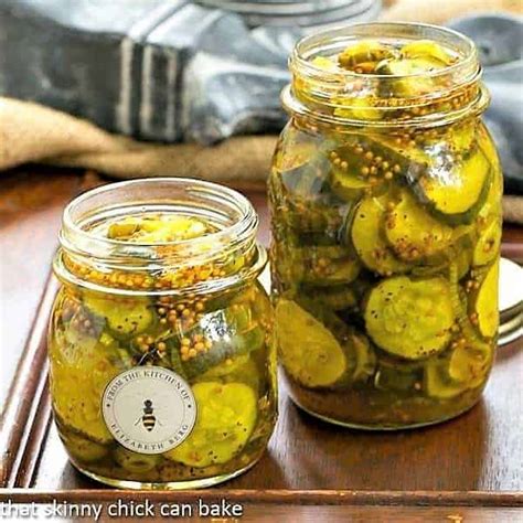 Bread And Butter Pickles That Skinny Chick Can Bake