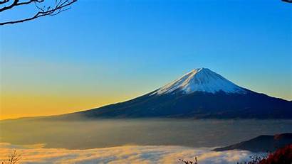 Fuji Mount Japan Wallpapers Mt 4k Volcano