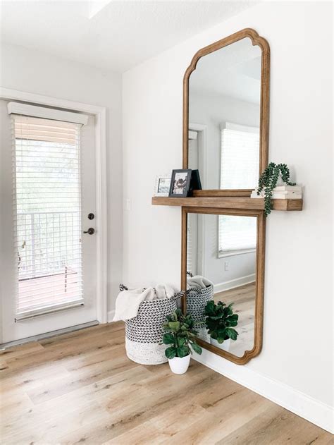 Nicetree full length mirror comes with a stand and and enough storage space for your jewelry. DIY Full Length Mirror in 2020 | Full length mirror diy ...