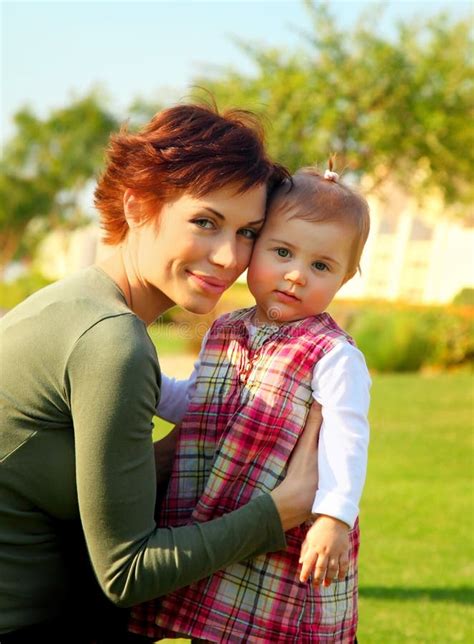 Mother And Baby Portrait Stock Image Image Of Adult 23277699