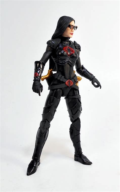 G I Joe Classified Series Cobra Viper Baroness With Cobra Coil Cycle