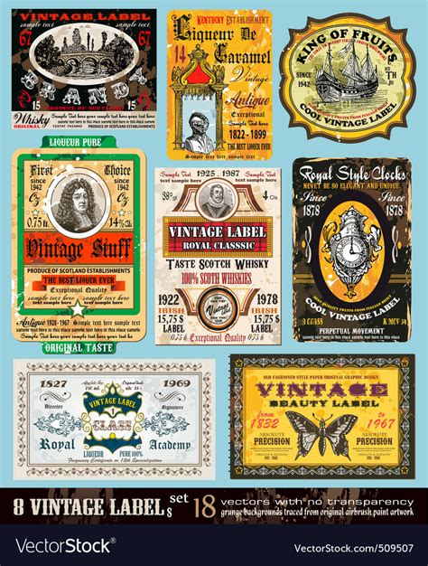The best free image sites on the web. Vintage labels Royalty Free Vector Image - VectorStock