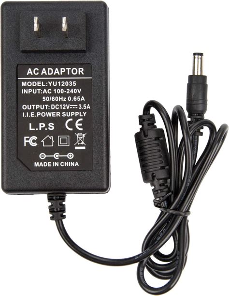 buy ac dc 12v 3 5a power supply adapter 12 volt 3 5 amp 42w 5 5mm x 2 5mm transformer 3500ma
