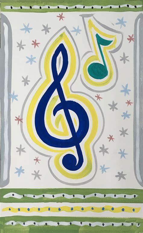 Music Notes Painting By John Taylor