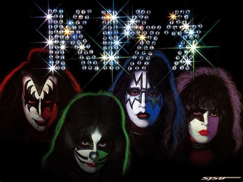 44 Kiss The Band Wallpaper