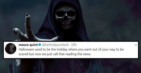 16 Funny And Appropriately Dark Tweets About Halloween Huffpost Life