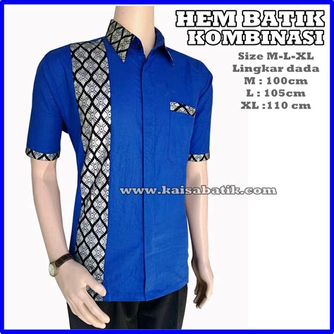 Check spelling or type a new query. Kemeja Batik Cowok Kombinasi Polos - Kumpulan Model Kemeja