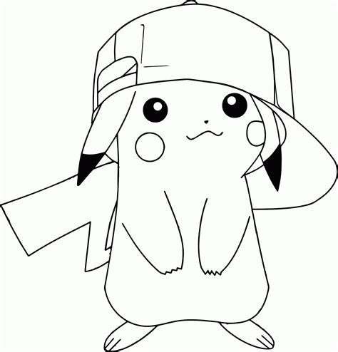 Pokemon Pikachu Coloring Sheets High Quality Coloring Pages