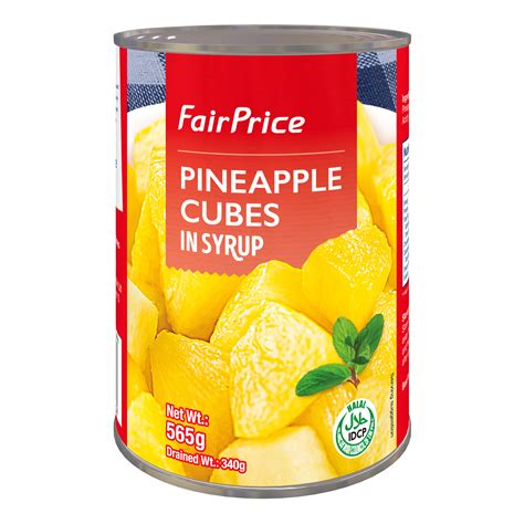 Fairprice Pineapple Cubes In Syrup Ntuc Fairprice