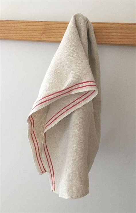 Vintage Dish Towel Cotton Linen Cottage Decor Etsy In 2021 Vintage