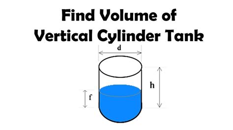 How To Calculate Volume And Volume Of Liquid Inside Vertical Cylinder