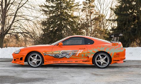 Fast And Furious Supra Sold In Auction Wvideo Double Apex