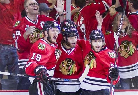 The chicago blackhawks are a professional ice hockey team based in chicago, illinois. Chicago Blackhawks gewinnen Spiel 6 gegen die Anaheim Ducks