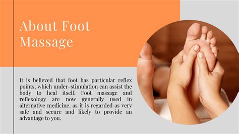 The Benefits Of Foot Massage Reflexology Foot Massage Reflexology Massage Massage
