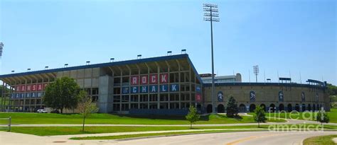 Kansas University David Booth Kansas Memorial Stadium Photograph By