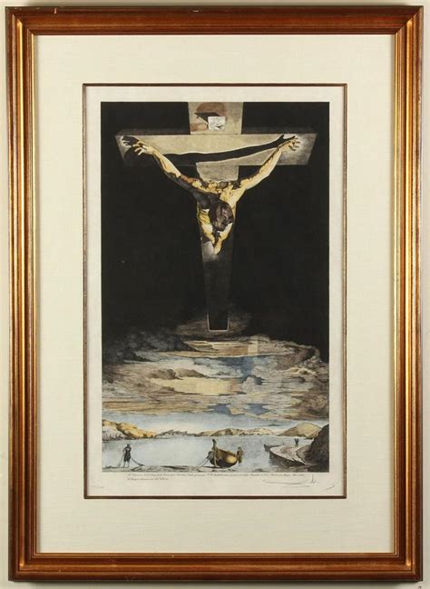 Sold Price Salvador Dali Spain 1904 1989 Christ Of Saint John Of
