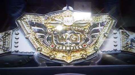 Njpw Unveil New Iwgp World Heavyweight Title Belt Cultaholic Wrestling