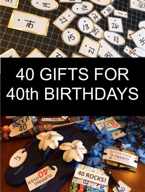 What to give husband for 40th birthday. 40 Gifts for 40th Birthdays - Little Blue Egg