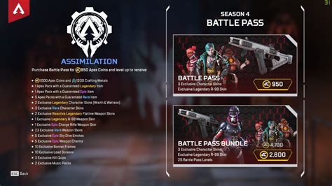 Apex Legends Battle Pass Everything You Need To Know