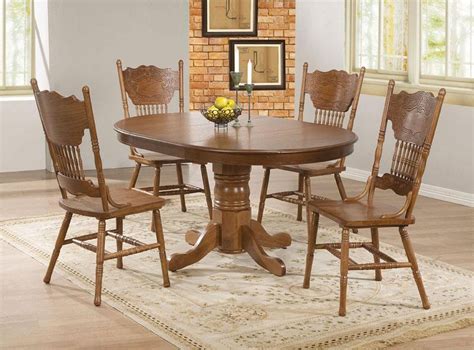 The 20 Best Collection Of Oval Oak Dining Tables And Chairs